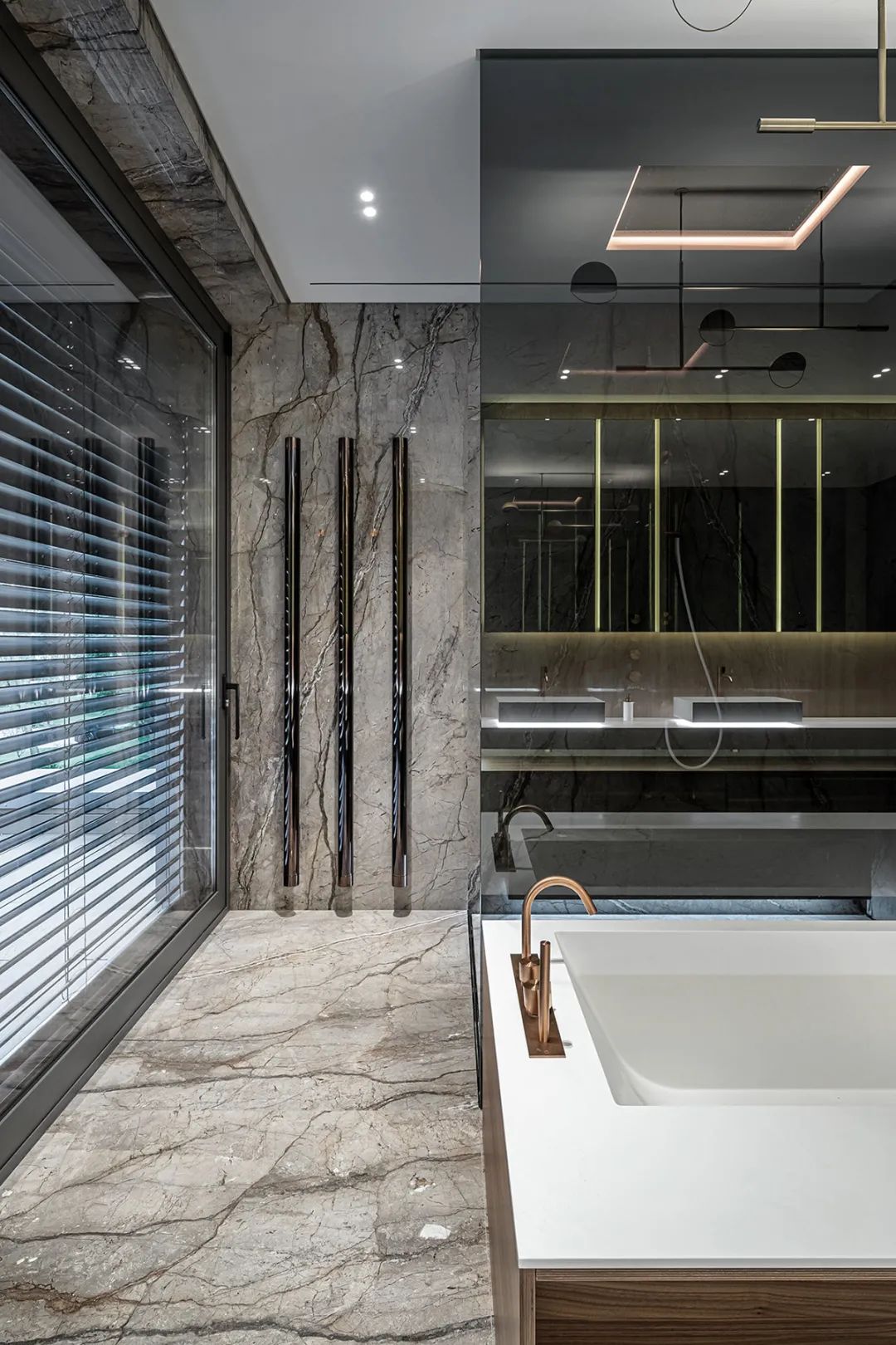 450㎡轻奢质感别墅丨YODEZEEN Architects-27