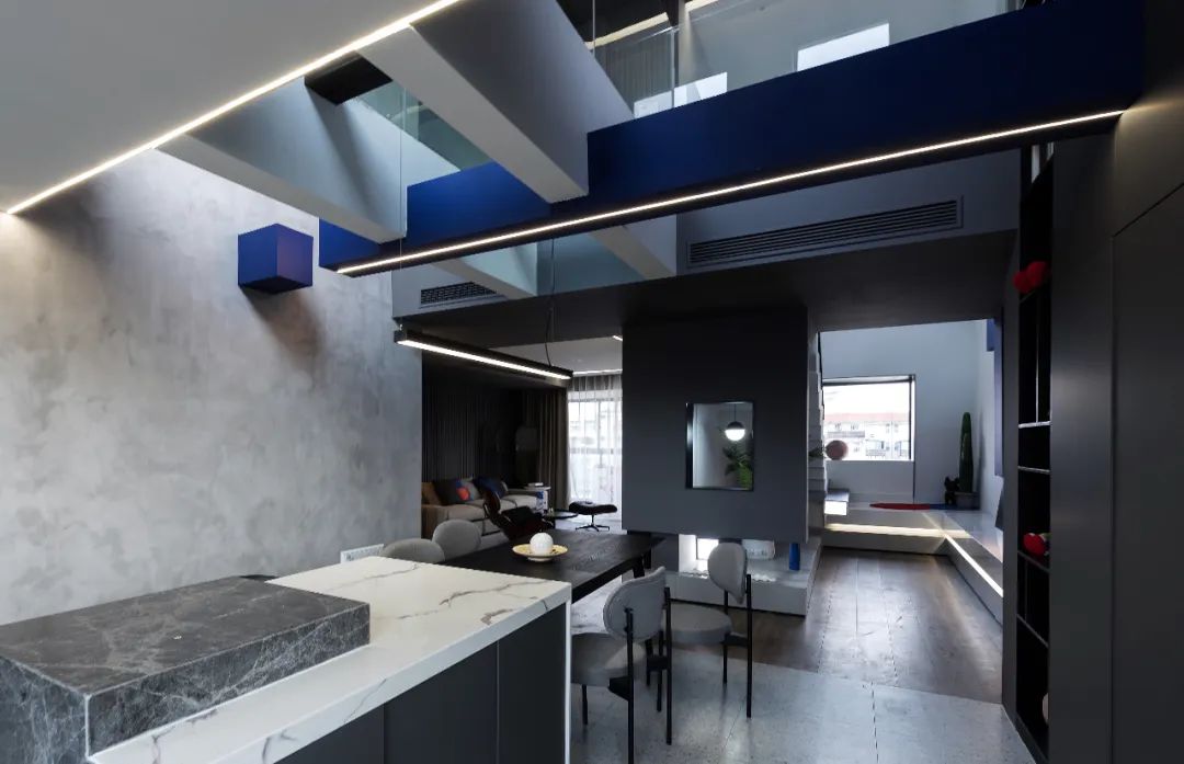 魔都顶层复式，重构精致质感-24