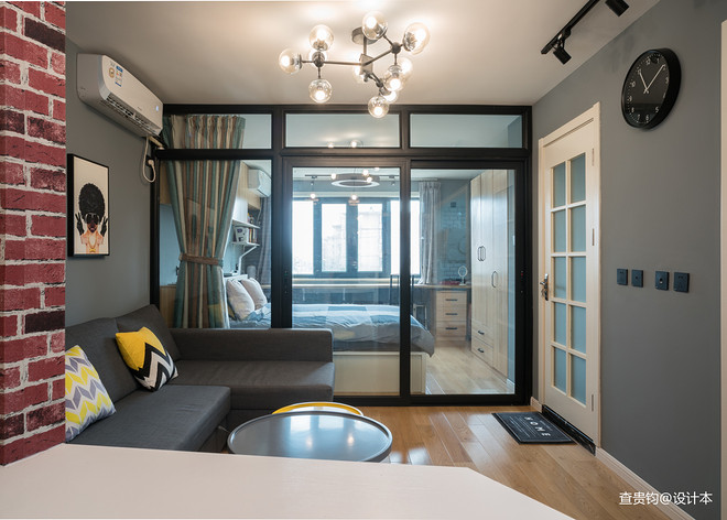 13万元一居40平米装修案例  7度公寓丨中国北京-18