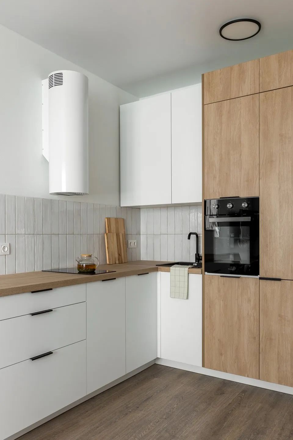 32㎡斯堪的纳维亚风格小公寓设计丨Amina Kondratyeva-13