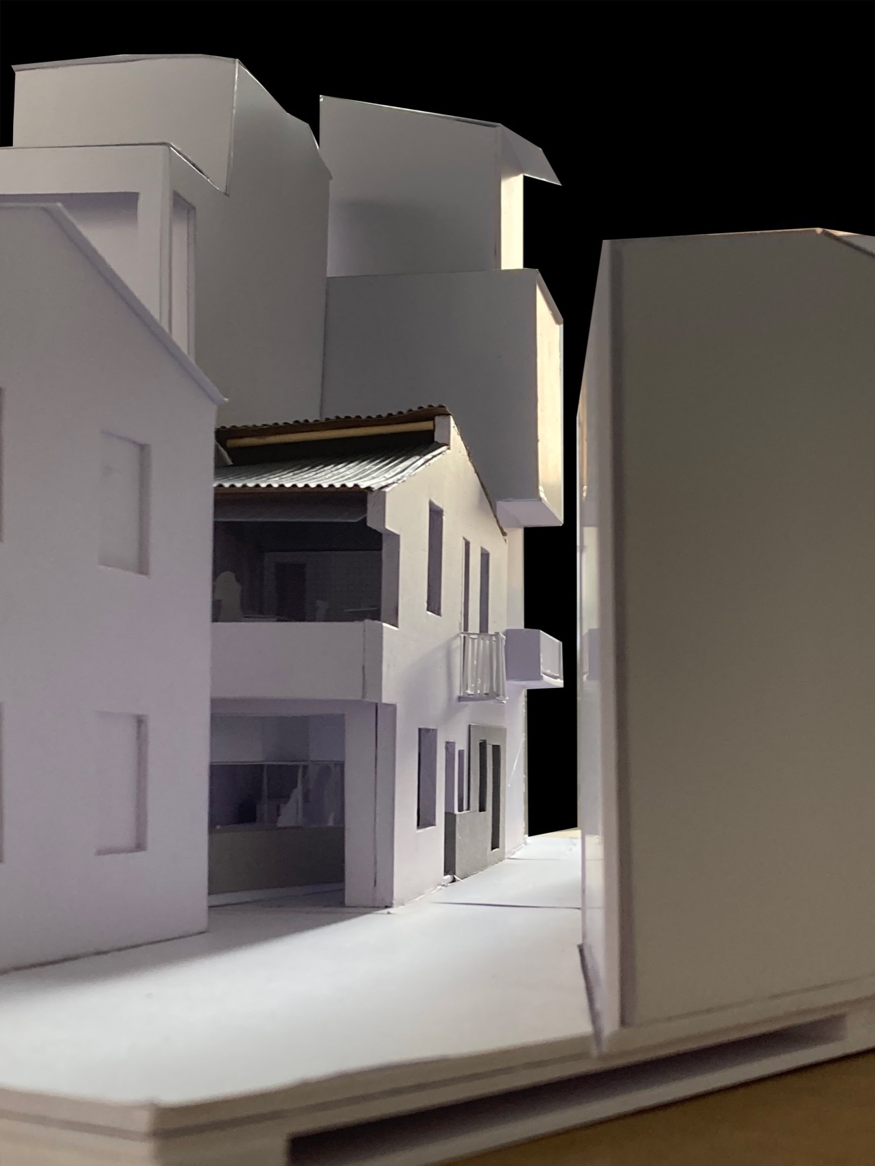 温州菜场的岔路小径 咖喱咖喱+仨井酒吧丨中国温州丨氹边建筑工作室-23