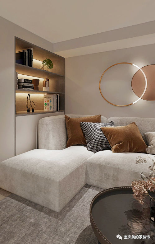200㎡五口之家,现代简约轻奢生活-46