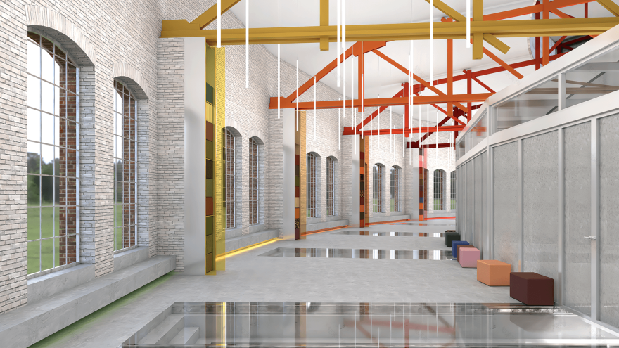 Adaptacja Starej Parowozowni w Gnieźnie na Dom Mody.-5