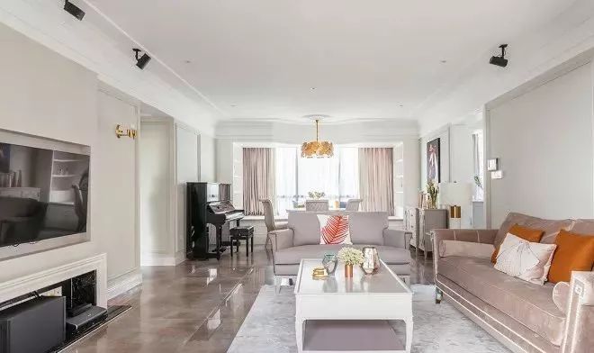 简约美式+浅色调,打造粉粉的温馨小家-20