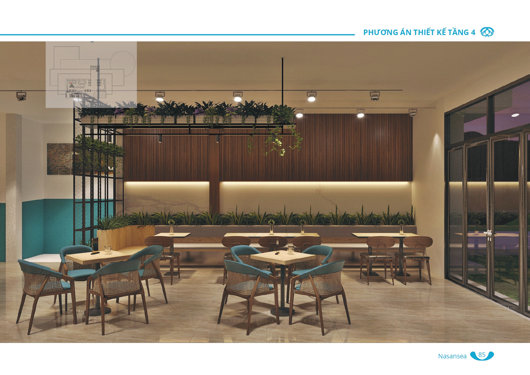 Nasansea餐厅室内外设计项目-72
