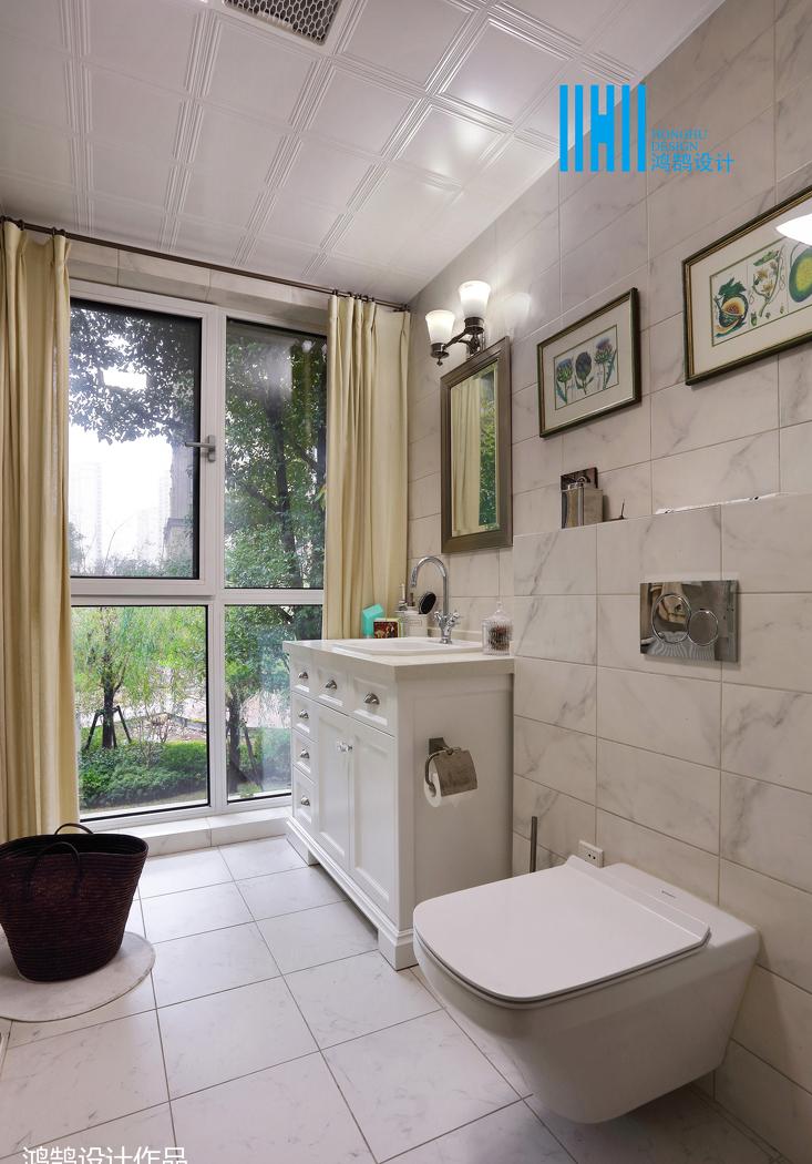 鸿鹄设计丨平层美式混搭 | 飞行员家庭的轻松自然生活-22