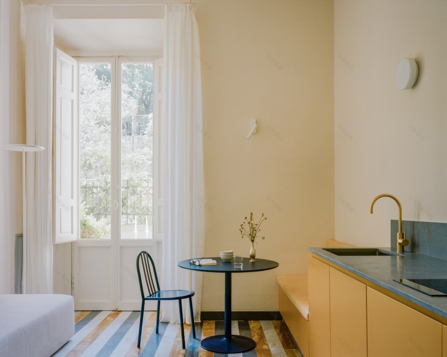 Palazzina Maresa 03公寓改造丨意大利佛罗伦萨丨AFSa(Antonio Acocella,Pietro Seghi)-13