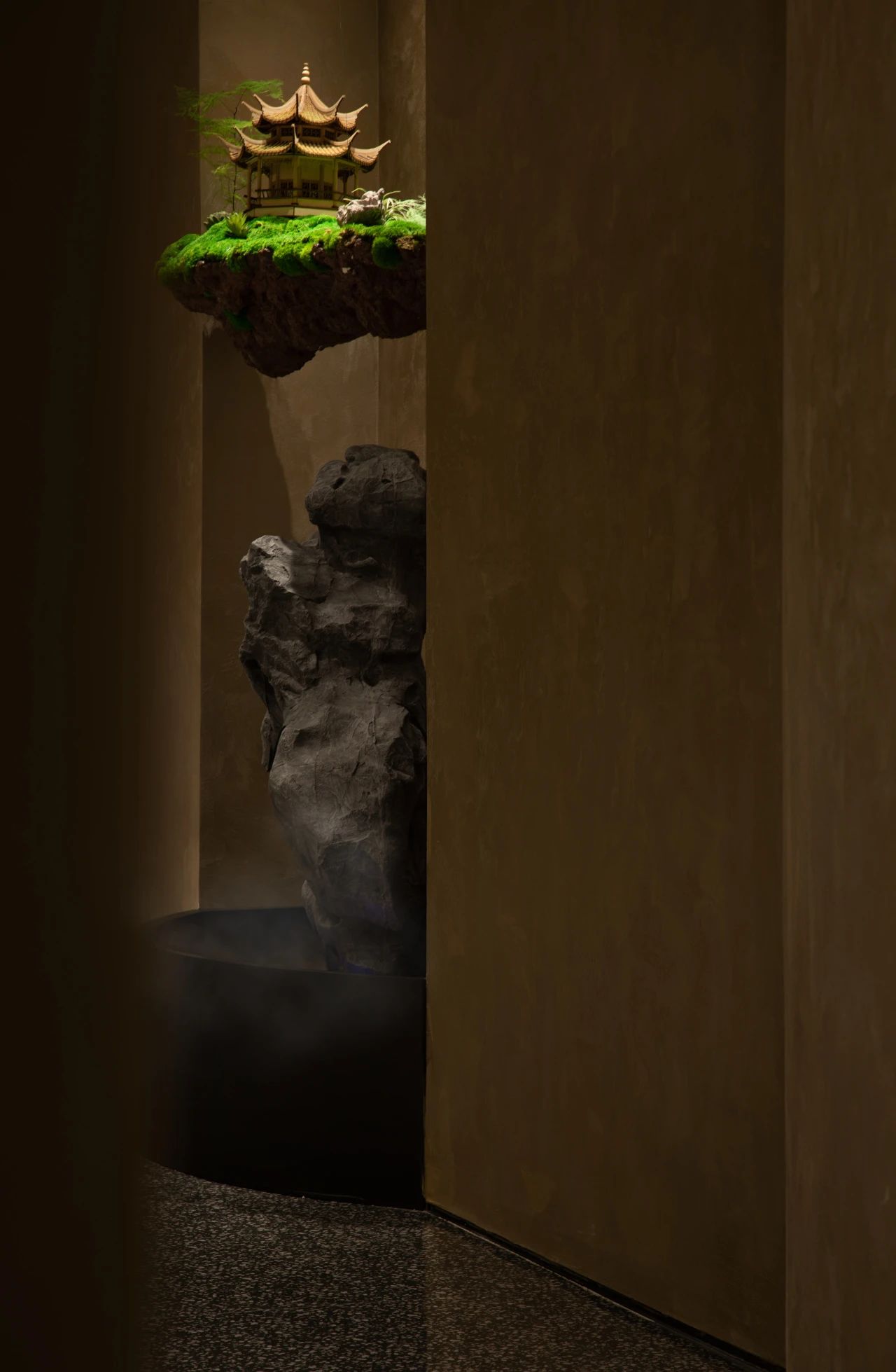 鹏 club · 山水庭院般的餐饮空间丨中国济南丨易昂设计-25