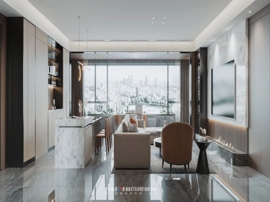 熙悦府现代简约之家丨中国芜湖丨百视装饰-24