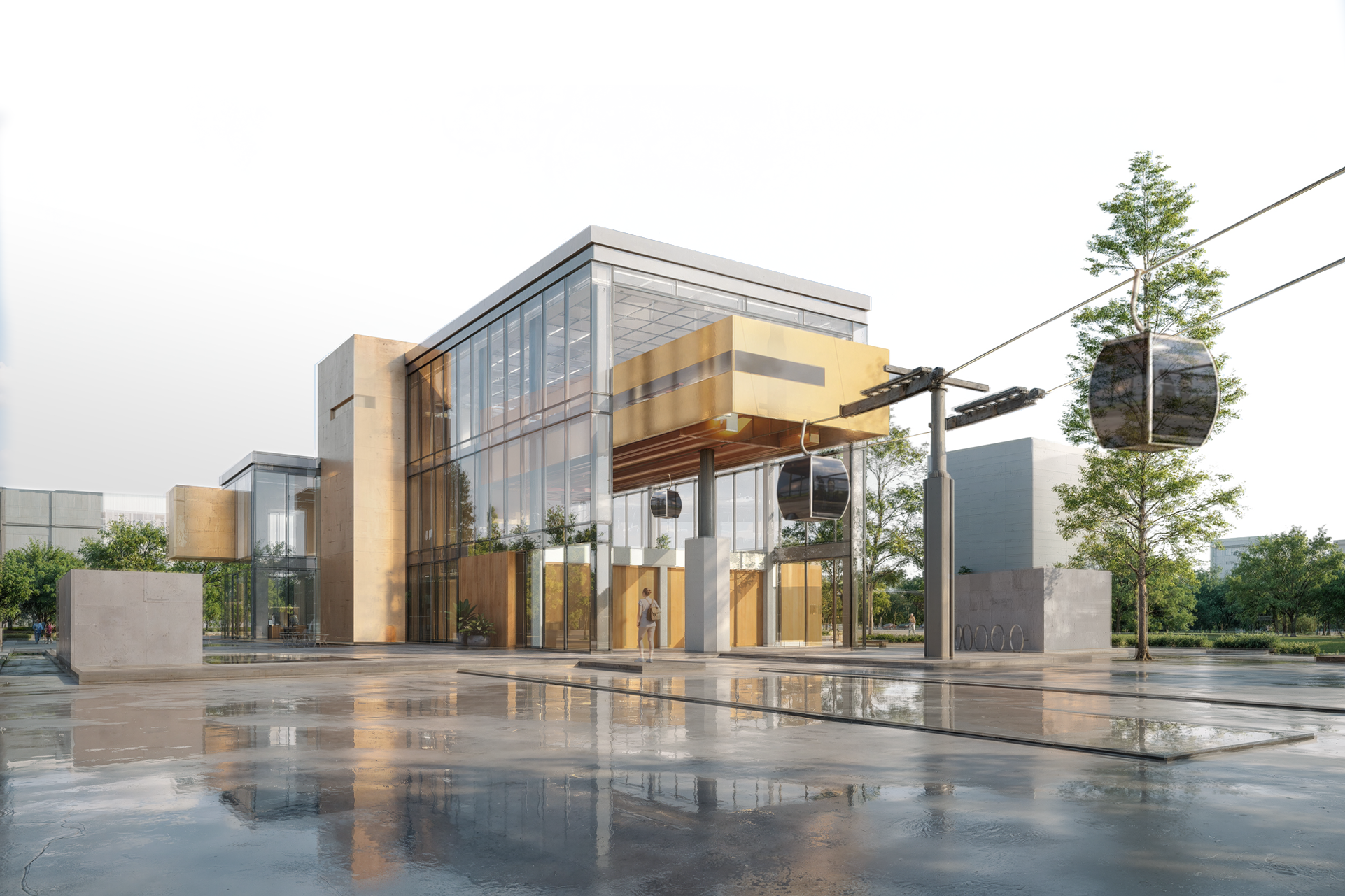 Cable car over the Oka River | AB GORA-15