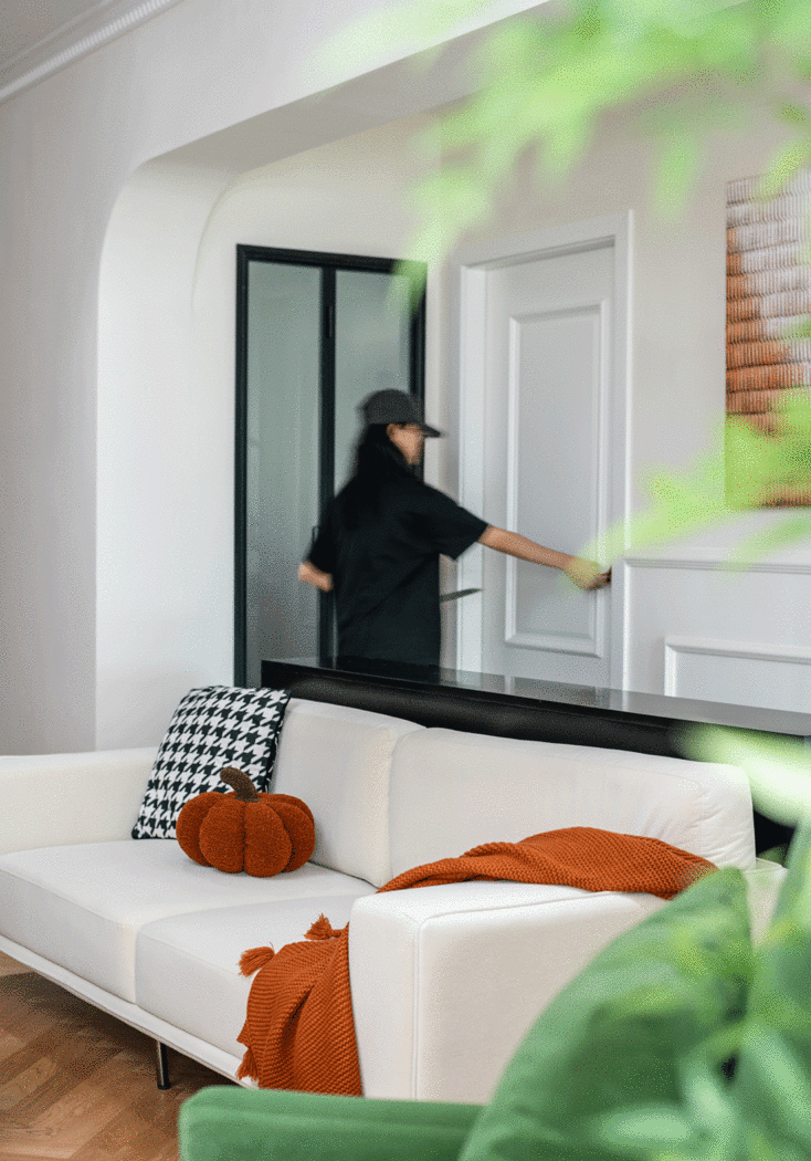 95㎡轻法式二手房改造丨中国广州-24