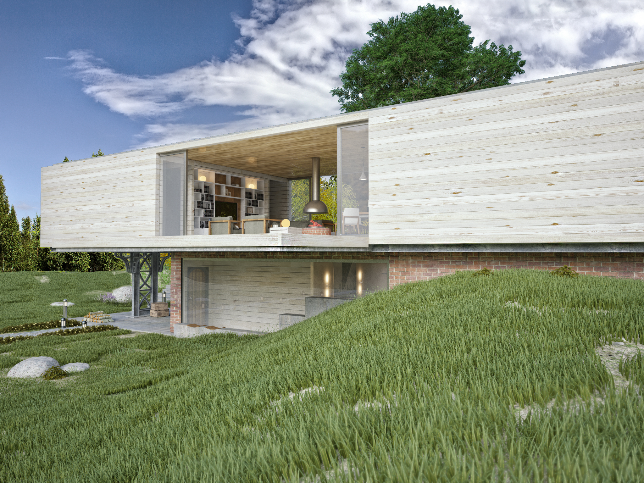 木质住宅“和谐之居”-0