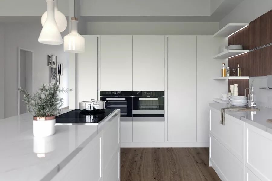 现代奢华住宅设计,精致多变、色泽温馨柔和-45