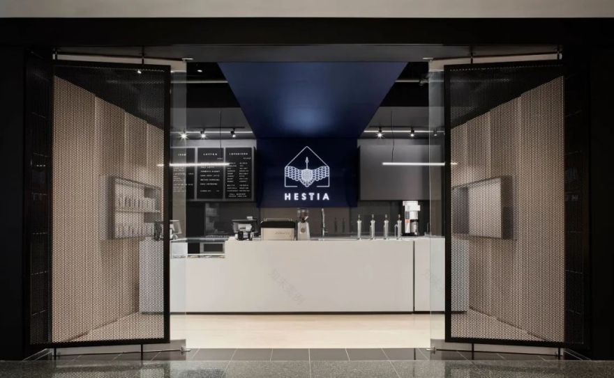 一家27平精致的饮品店Hestia,经典的黑色风格让这家小店更独特-18