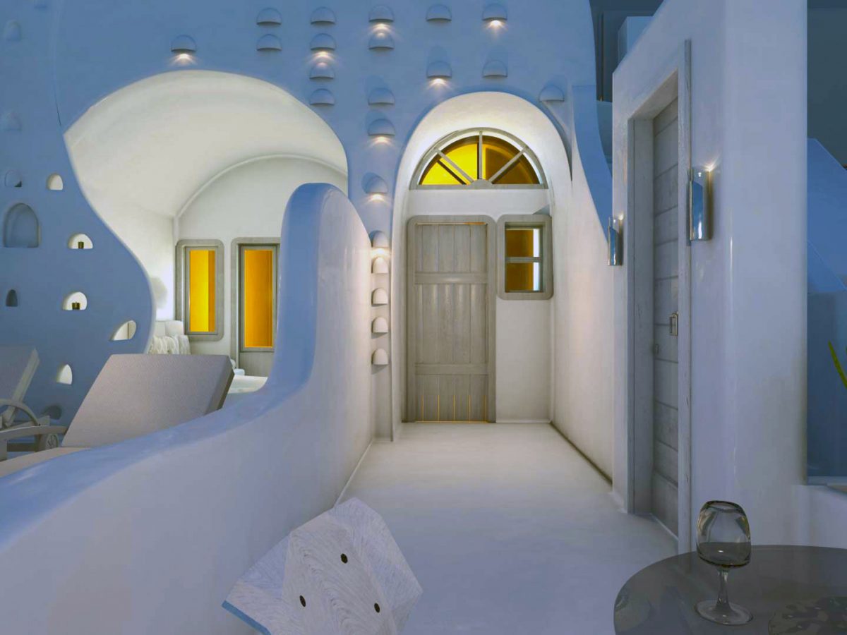 Entrance Tholos Art Hotel - Utopia Hotel Design Staging-14