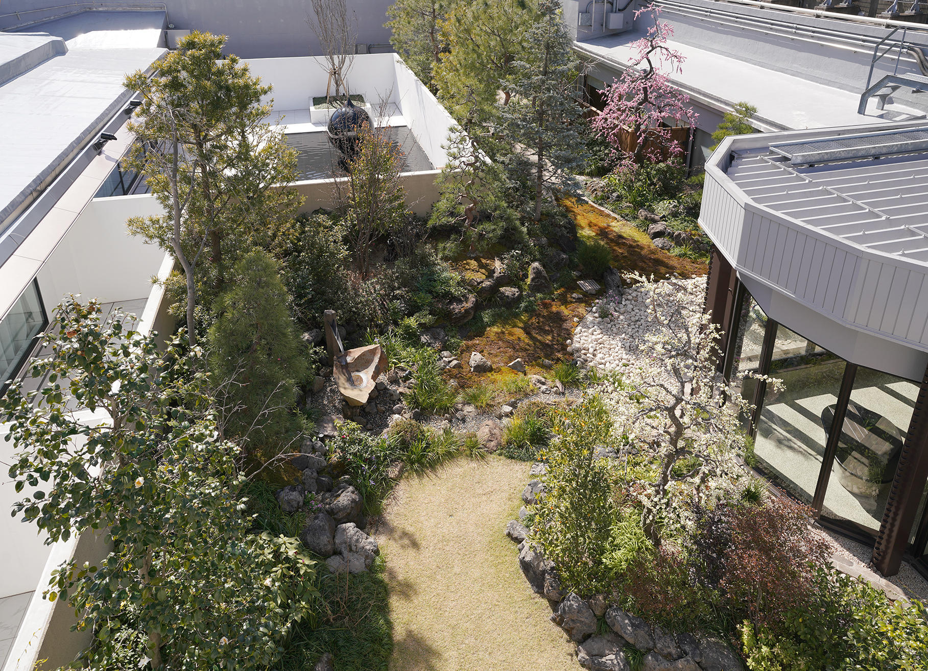 伊勢丹新宿店本館7F日本庭園丨日本东京丨FIELD FOUR DESIGN OFFICE-9