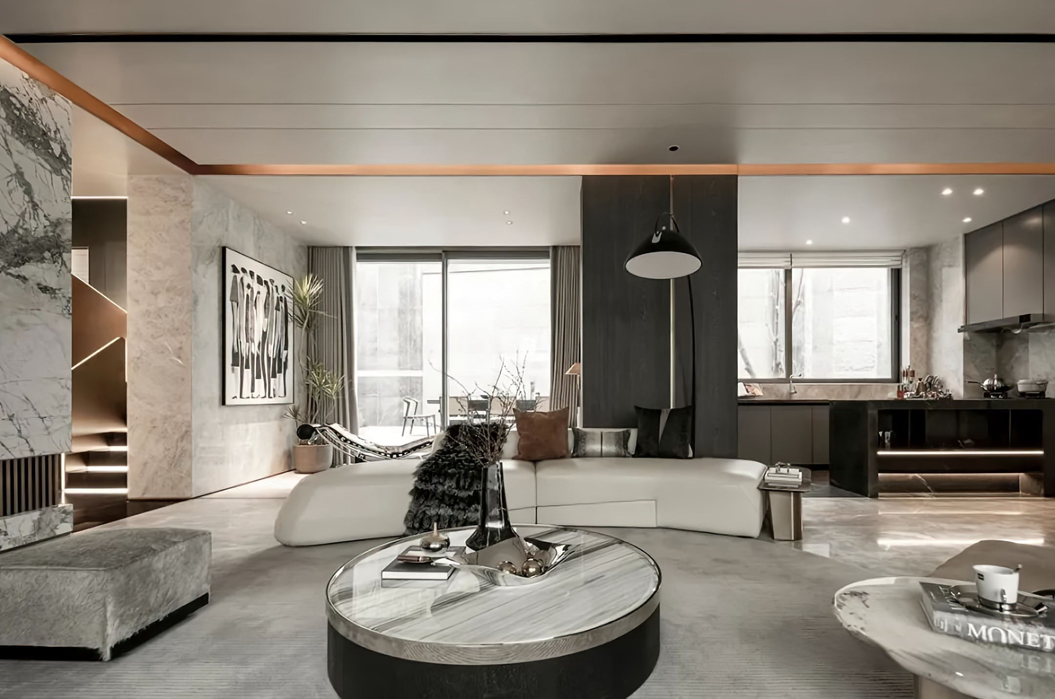 重庆阳光城合院 220 户型样板间丨中国重庆丨近境制作-15