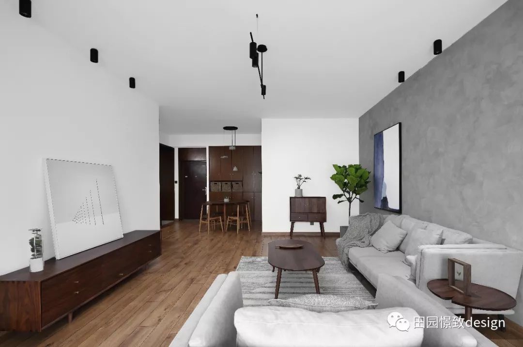 德阳望湖苑 100㎡自然留白空间设计-7