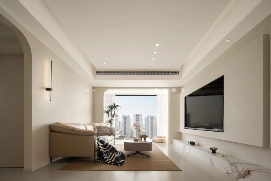 客厅C位之争：2025年，电视背景墙就该这么卷！-11