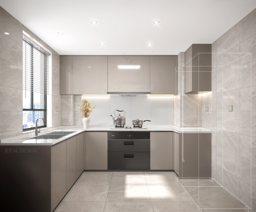 简约自由,温暖轻奢——东原麓·印长江 148 户型样板间-15