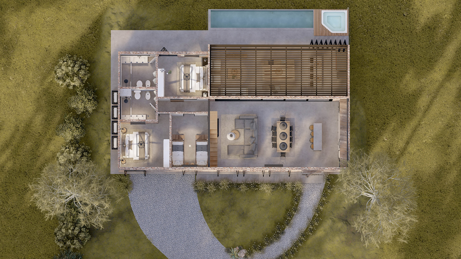 乡间别墅丨乌拉圭丨Elisa Felisatti-7