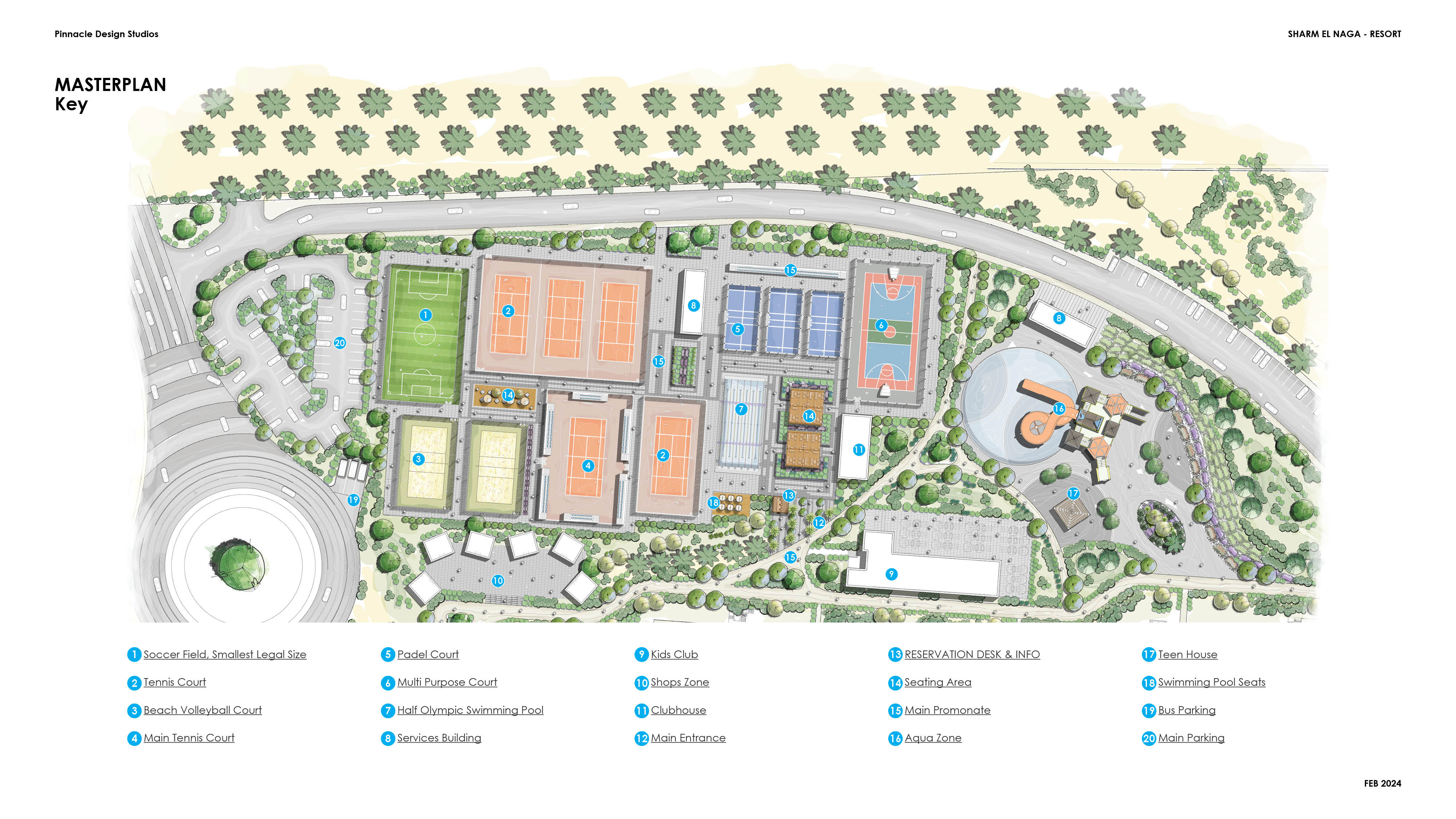 体育与娱乐区概念设计丨埃及丨Pinnacle Design Studio.-10