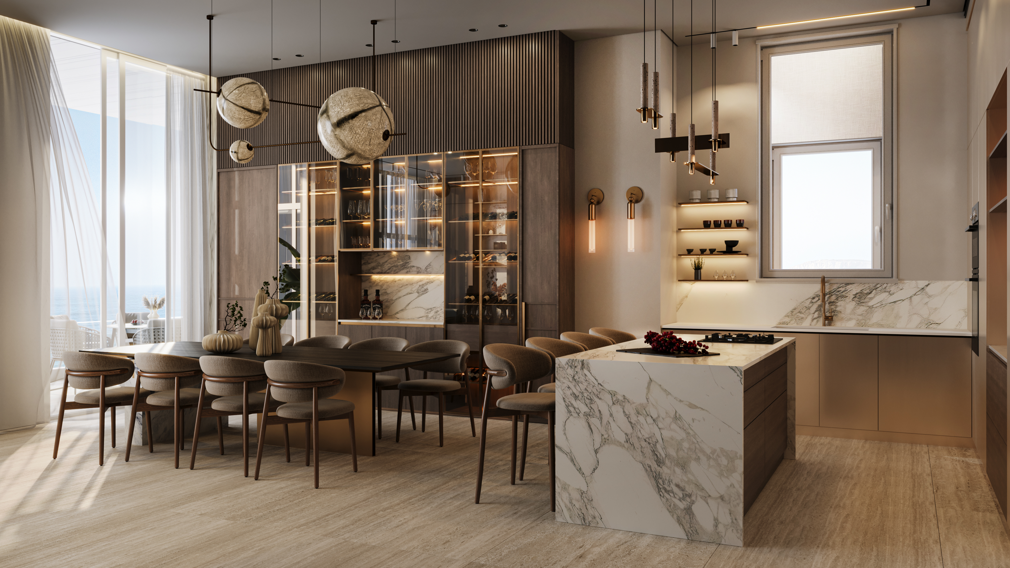 蓝湾室内设计（若Interior结合语境有更合适译法，需根据实际情况调整，这里按常见的室内设计理解） 丨以色列-8