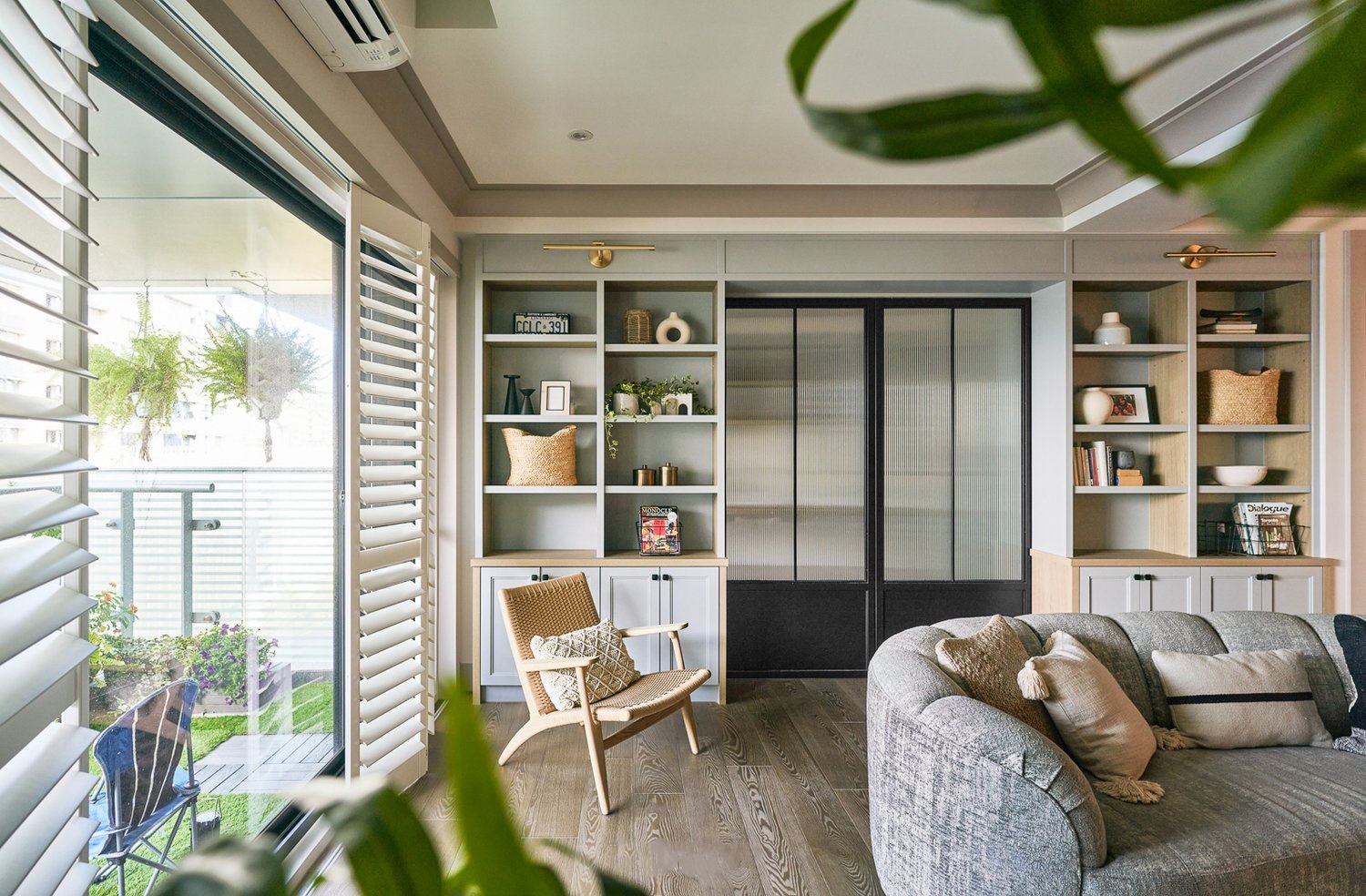 美式平层丨朗禾空间设计-14