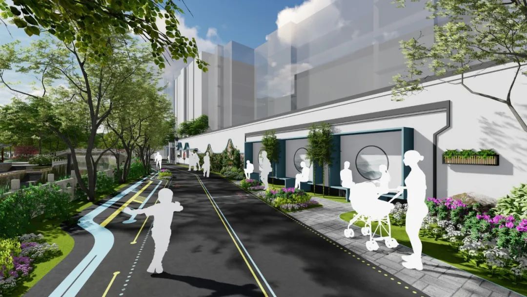 花意街区 · 昆小薇之昆山致和塘南岸更新设计丨上海亦境建筑景观有限公司,上海交通大学设计学院风景园林研究所-106