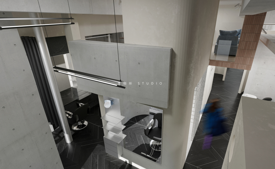 GRAVITY·理发店丨中国郑州丨集物所建筑设计-38