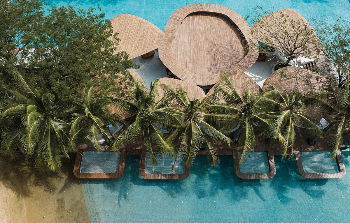 三亚艾迪逊酒店海滩俱乐部丨中国三亚丨万社设计-13