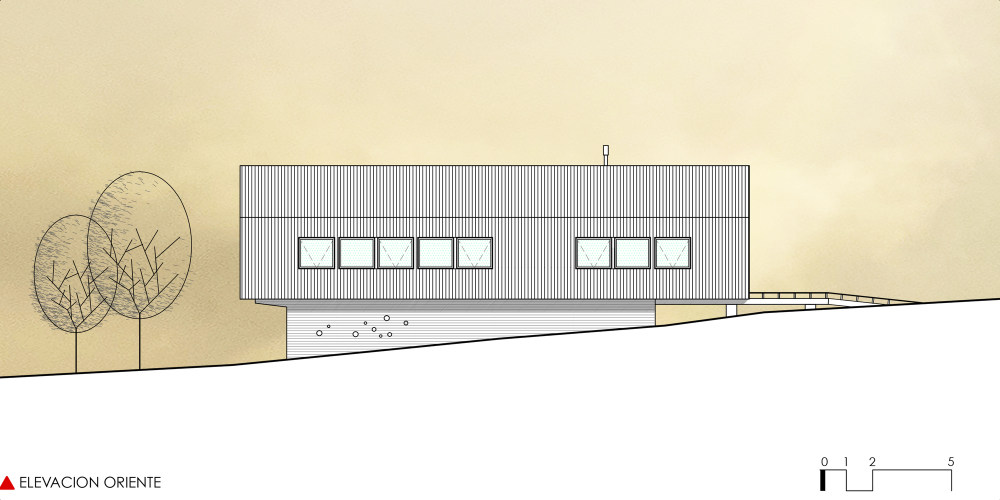 智利 La Trufera 房子 · 旧谷仓的环保再利用-37