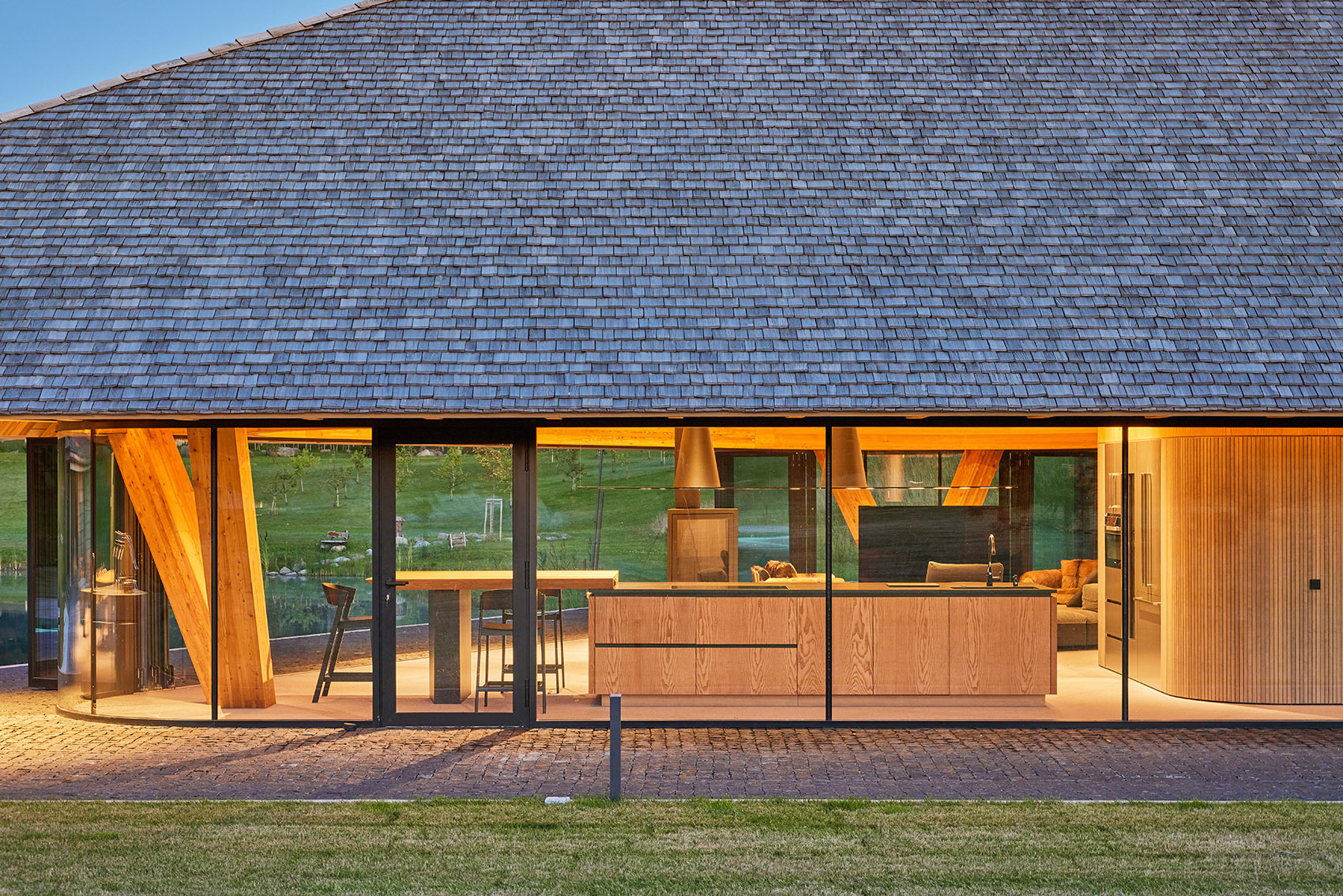 池畔小屋丨立陶宛丨HEIMA architects-13