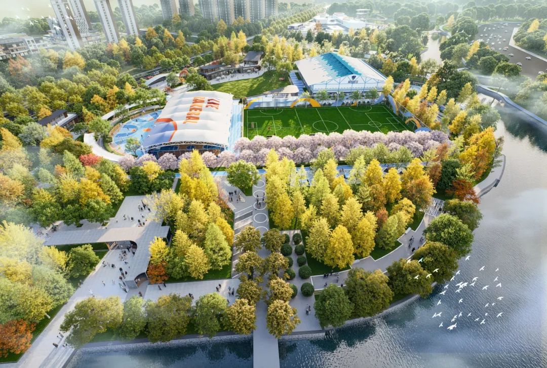 【中瀚设计】乐清体育公园：生态与运动的城市实验-16