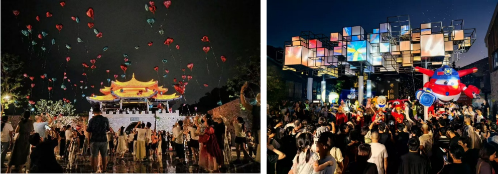 【蓝城时事】49.7万人次！坡南街全线开街！蓝城城市有机更新又一大力作！-4