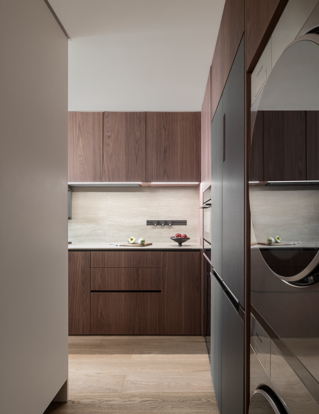 LDK联动造洄游动线,温暖的木质极简家-28