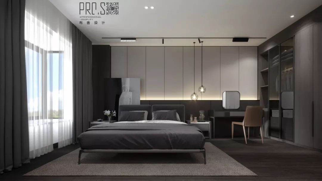 莫兰迪风格广州住宅设计，黄梓铖打造极简舒适空间-46