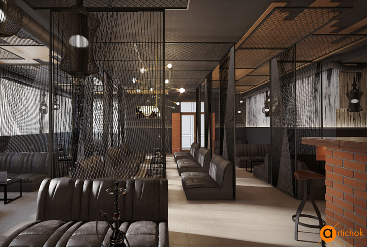 水烟吧“NARIKELA  Art  i  chok”丨乌克兰基辅-16