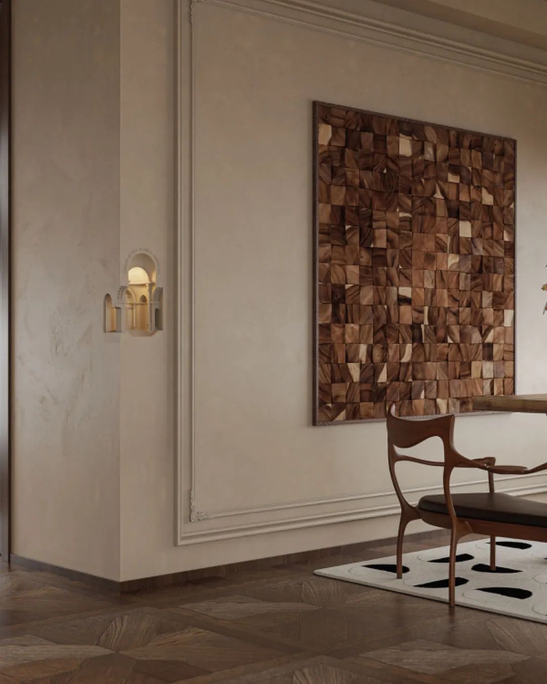 南洋复古风别墅设计-18