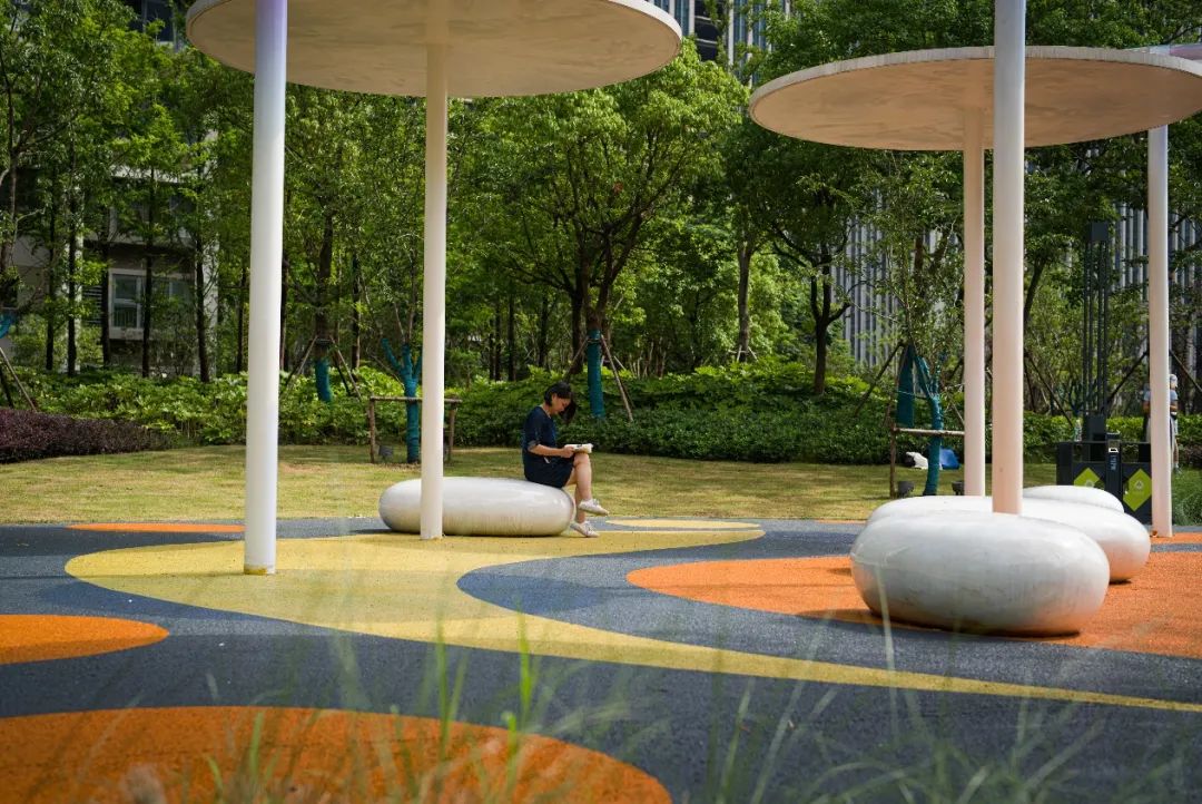 无锡金融街道路周边绿化景观丨中国无锡-11