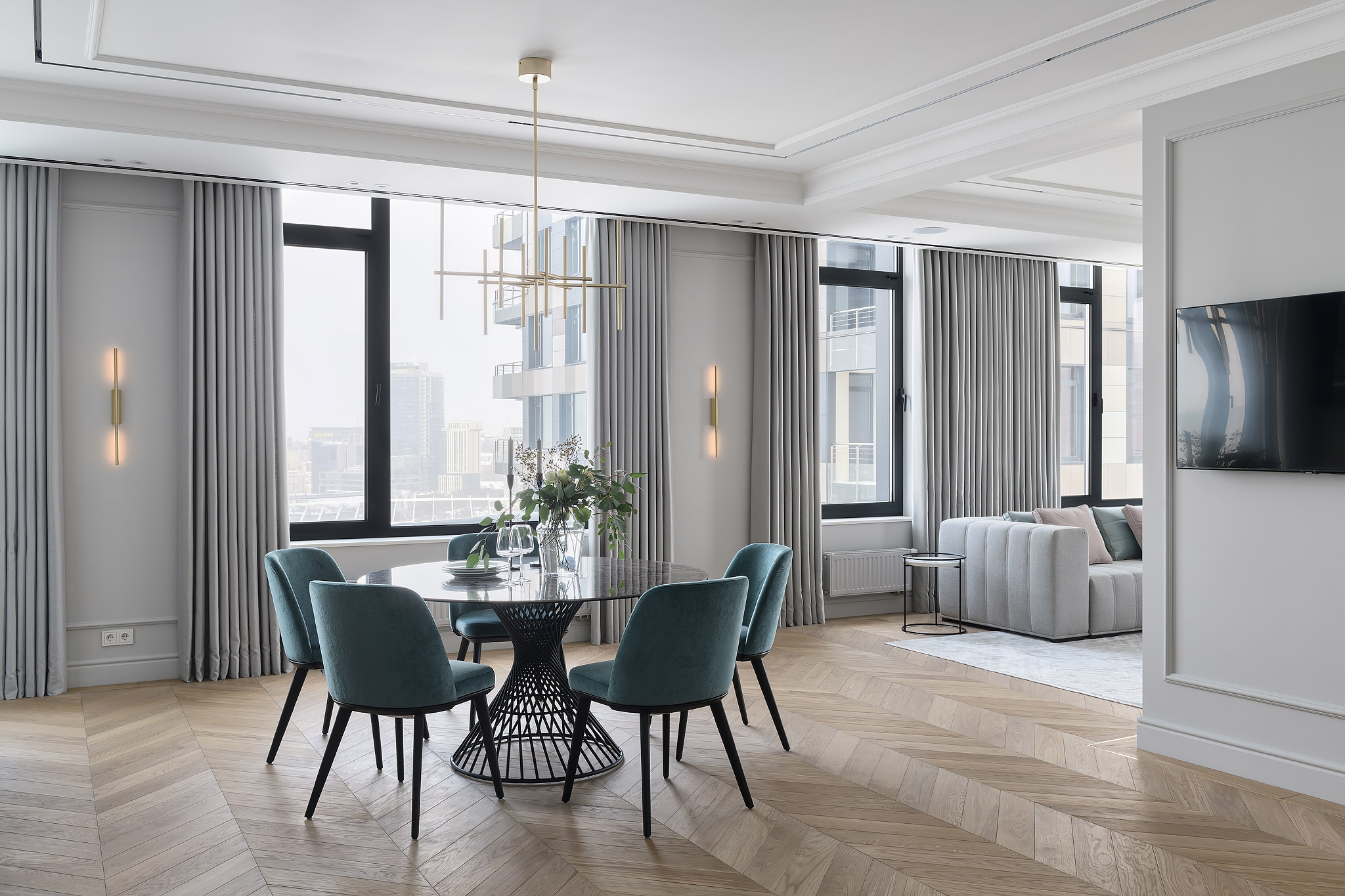 TETRIS·Grey Emerald 公寓丨乌克兰基辅丨S+O architects-21