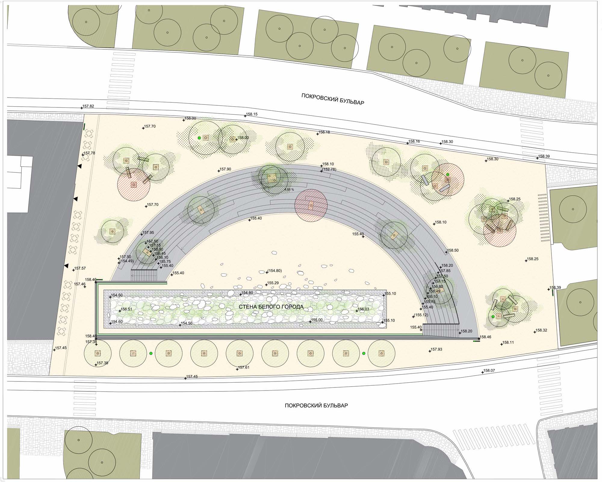 莫斯科霍赫洛娃广场改造丨俄罗斯莫斯科丨KB Strelka,DJAO  RAKITINE Ltd-30