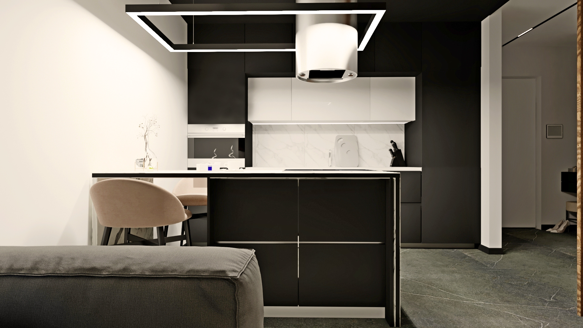 Contemporary apartment for rent-2