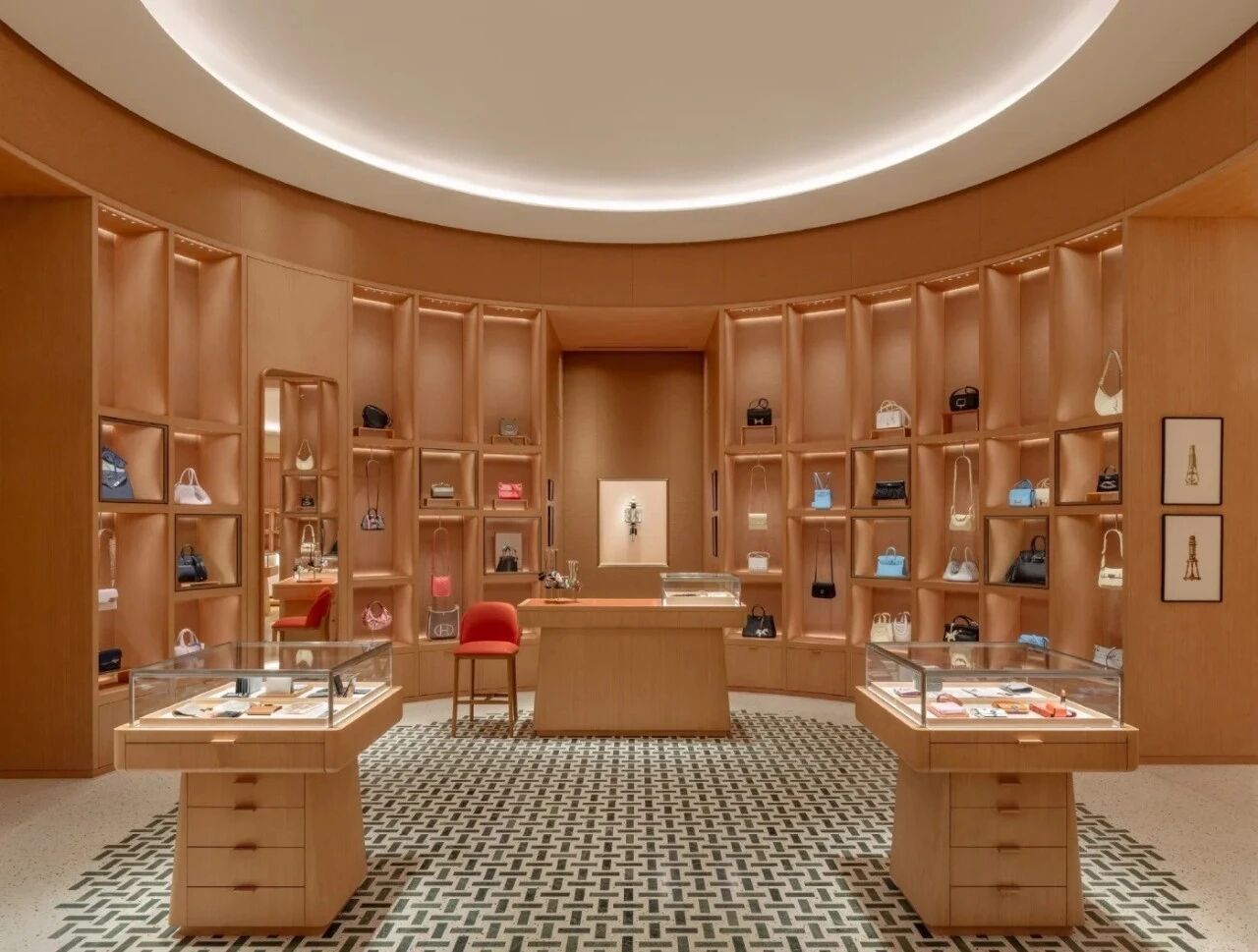 爱马仕深圳万象城专卖店丨中国深圳丨巴黎建筑事务所RDAI-18