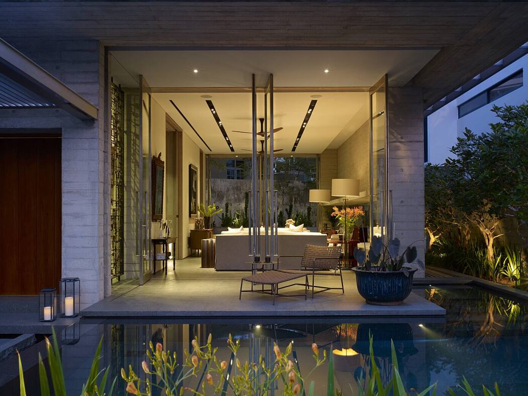 新加坡 Chiltern House · 量身定制的现代家庭住宅丨WOW Architects | Warner Wong Design-10