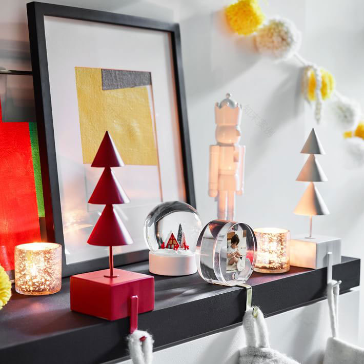 西 elm 现代圣诞装饰,引领节日家居新潮流-9