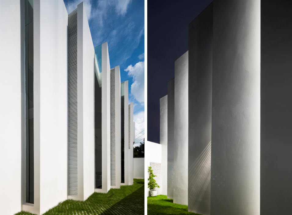 越南 T 住宅 | 花园联系私密空间的三口之家-15