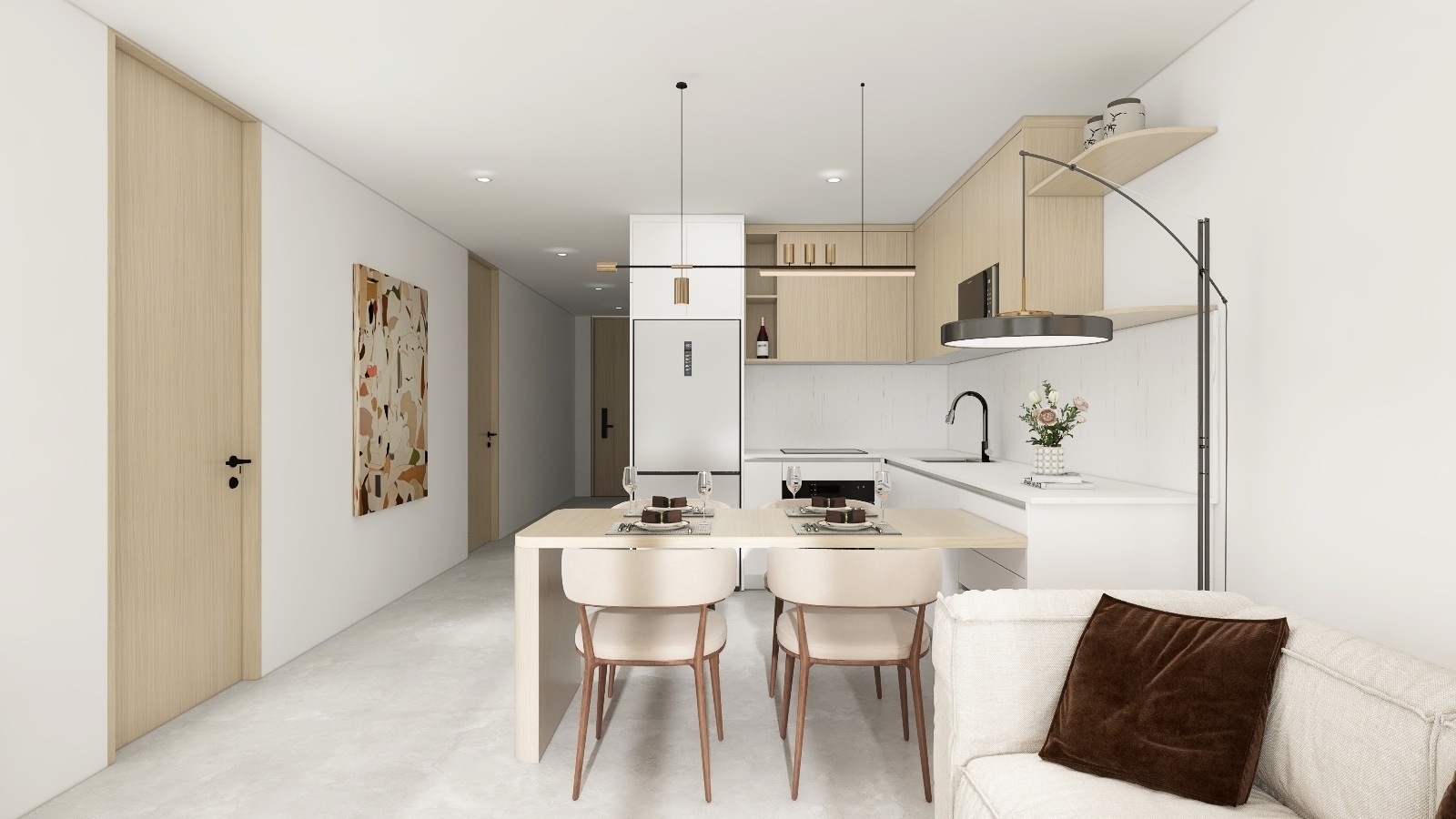 Green Moon Project. Kitchen Design Type 02-5