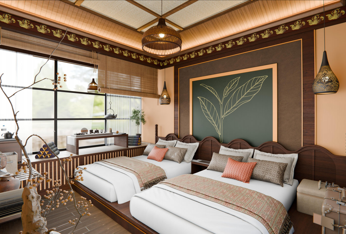 茶厂局部改造项目·版纳茶厂接待中心与客房丨中国西双版纳丨郭大叔和星星崽-23