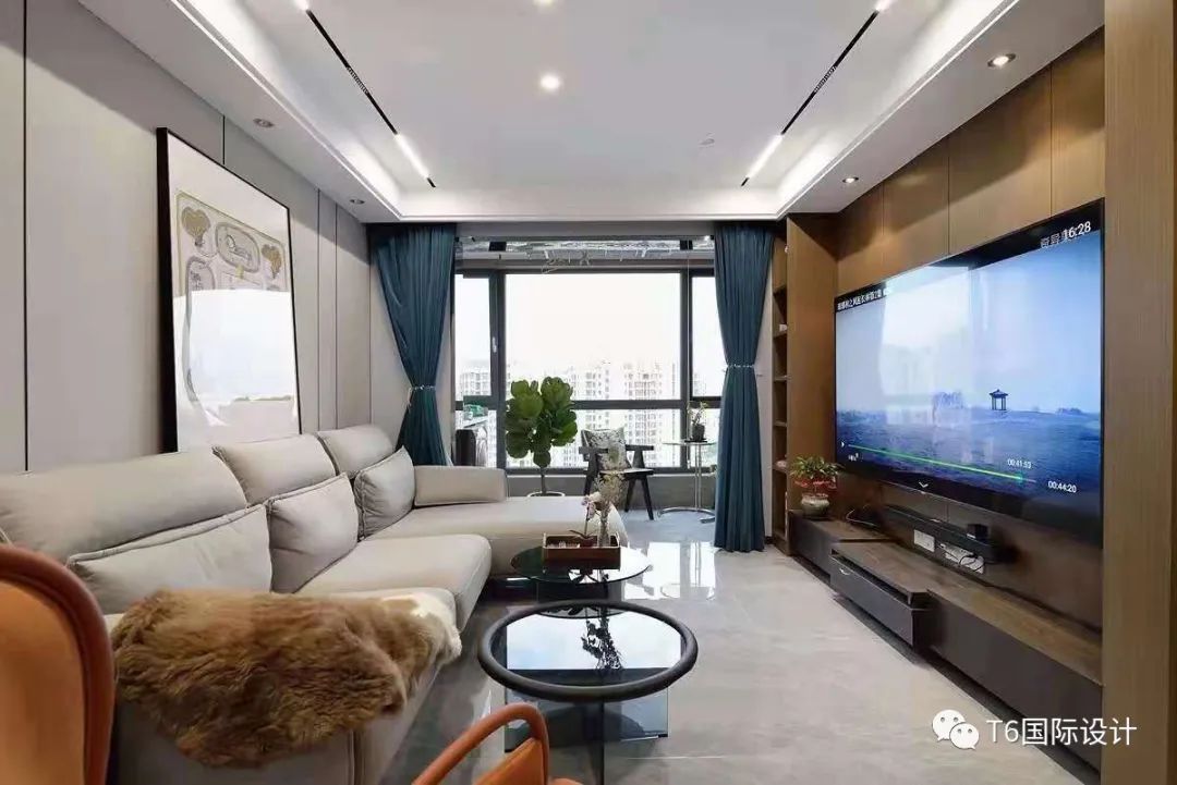 现代轻奢黑白灰精致温馨之家丨中国浦东新区丨宋明轩-19